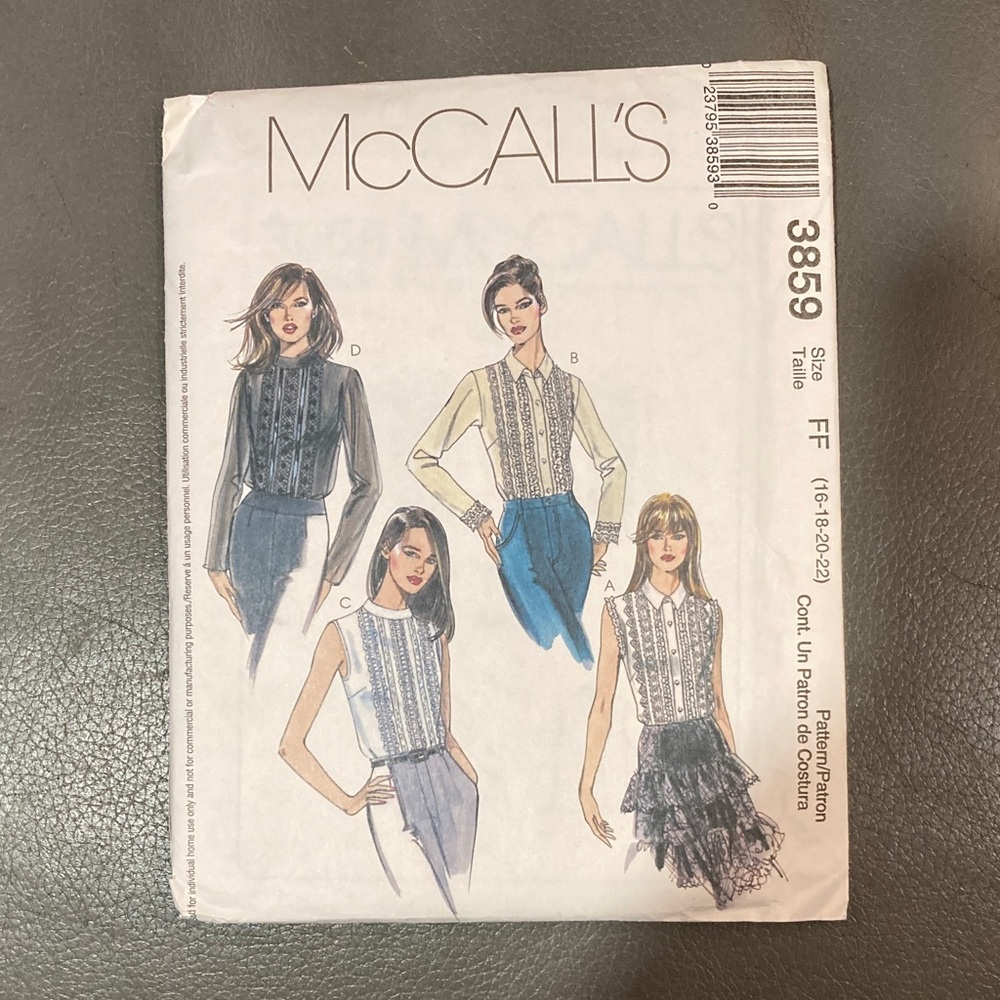 McCall's Pattern 3859